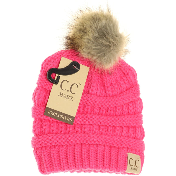 CC Beanie Baby Fur Pom - New Candy Pink