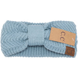 Chevron Knit Knot Head Wrap