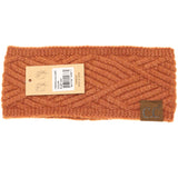 Diagonal Criss-Cross Patterned Head Wrap