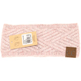 Diagonal Criss-Cross Patterned Head Wrap