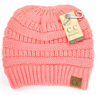 CC Beanie - The Messy Bun Beanie