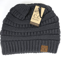 CC Beanie - The Messy Bun Beanie