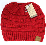 CC Beanie - The Messy Bun Beanie