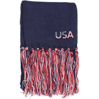 USA Scarf with Tassels