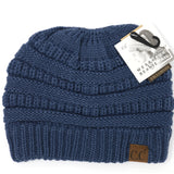 CC Beanie - The Messy Bun Beanie